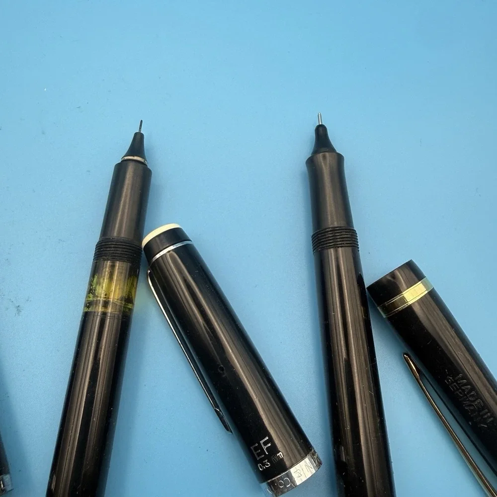 Vintage Alvin Koh-I-Noor Rapidograph Technical Drafting Pens Germany Lot of 4